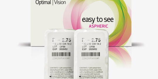Optimal Vision Easy to See Aspheric | Μυωπίας | 2 Pack